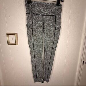 Lululemon fast & free running leggings with pockets